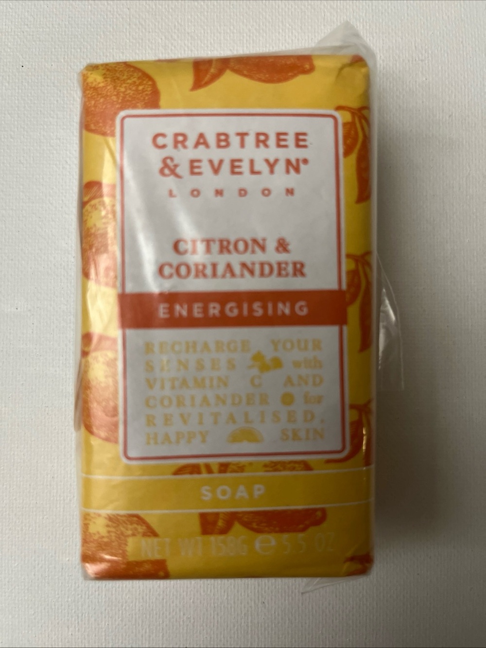 Crabtree & Evelyn Citron & Coriander Energising Soap